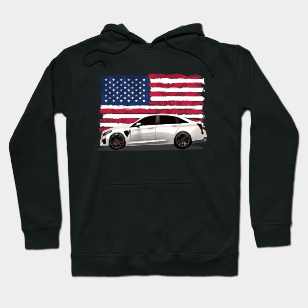 cadillac ct5-v blackwing Hoodie by Moulezitouna